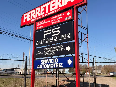 Trabajo 1 de 9 — letrero fabricado e instalado por Mega Letreros